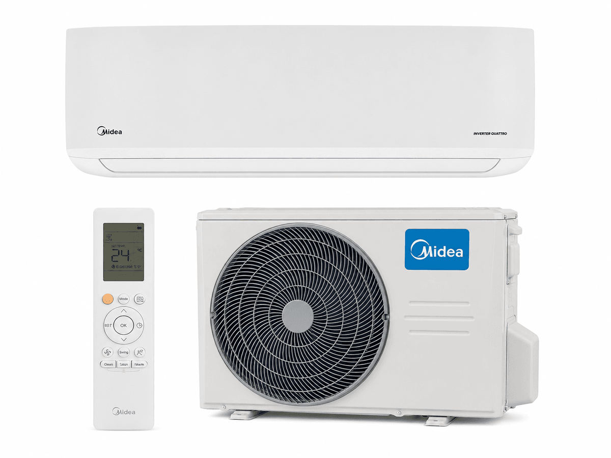 Конструкция кондиционера Midea E‑Future Inverter 12EF