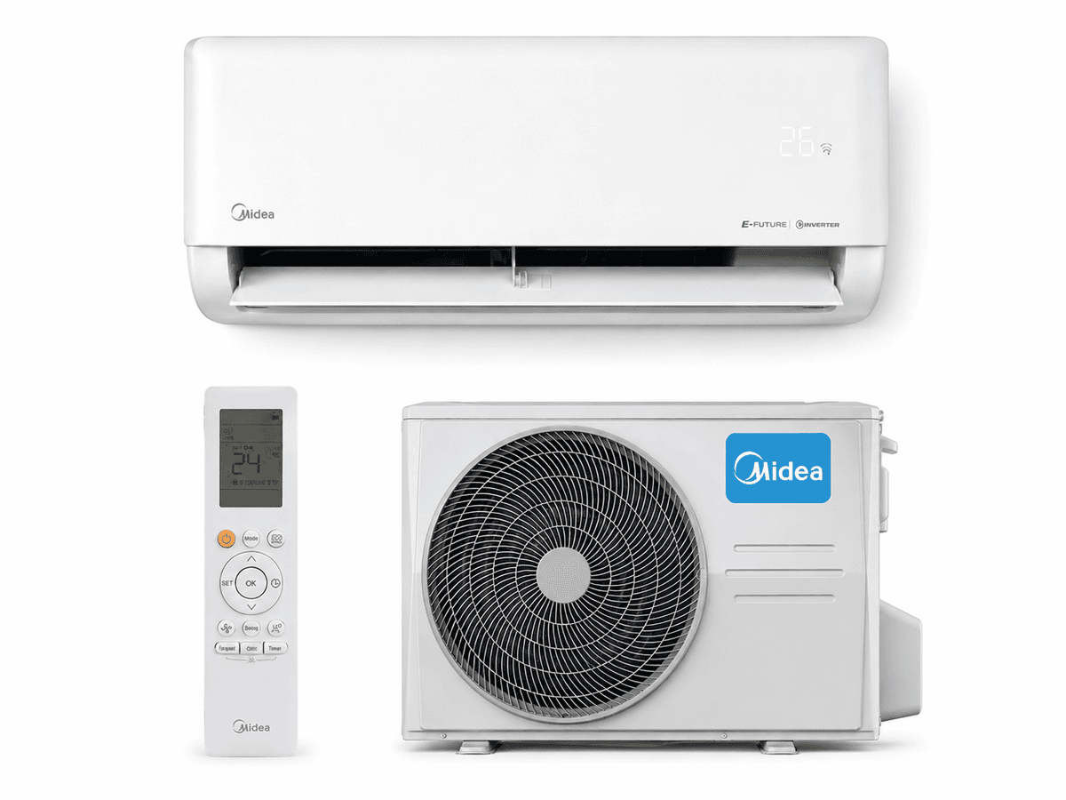 Конструкция кондиционера Midea E-Future Inverter 18EF